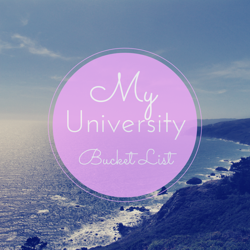 My University Bucket List LauraHadley.co.uk